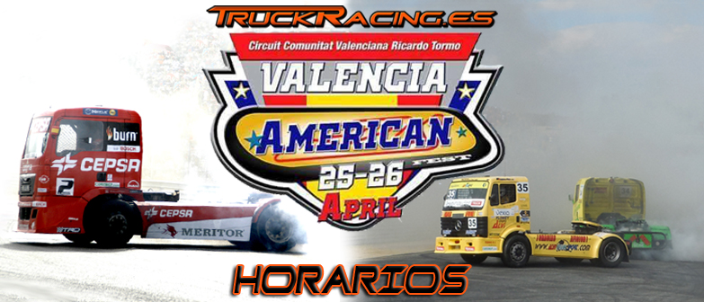 cabecera horarios valencia truckracing-es